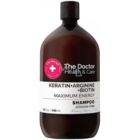 The Doctor Health & Care Keratyna + Arginina + Biotyna Maksymalna Energia szampon do włosłw 355 ml