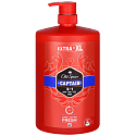 Old Spice Captain 3w1 żel pod prysznic i szampon dla mężczyzn 1000 ml