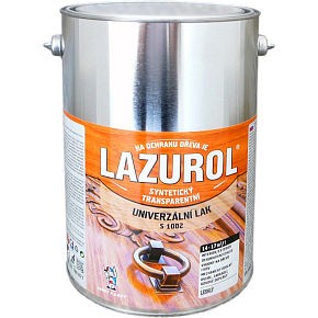 Lazurol S1002 lesk, lak na kov i drewno, bezbarwny, 4 l
