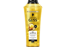 Gliss Oil Nutritive nawilżający szampon do rozdwojonych końcówek, 400 ml