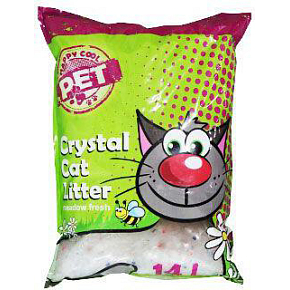 Silica Happy Cool Pet Meadow Fresh silikonowe żwirki o zapachu, 14 l