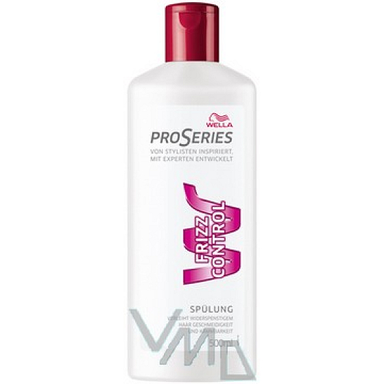 Wella Pro Series Frizz Control pro balzám bujné, nepoddajné, střapaté vlasy 500 ml