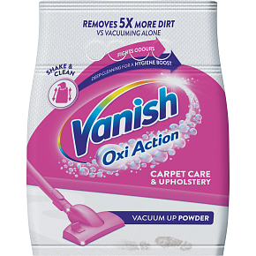Vanish Shake & Clean, proszek do czyszczenia dywanów, 650 g