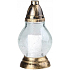 Rolchem Lampa skleněná Praskaná koule 23,5 cm