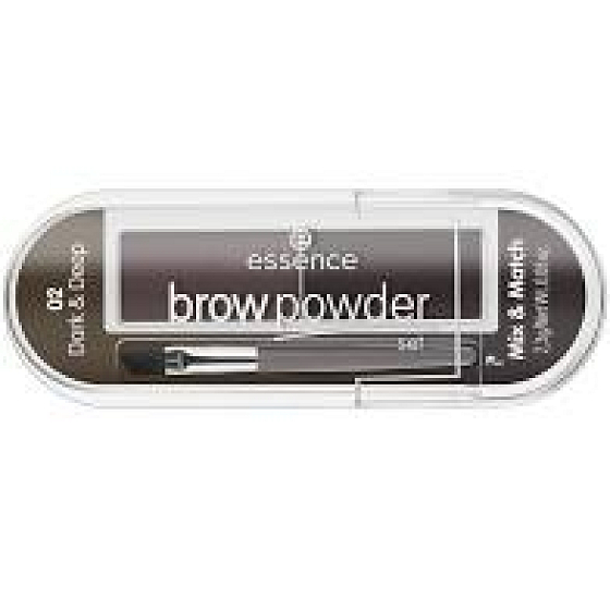 Essence Zestaw do stylizacji brwi 02 dark & deep 2,3 g