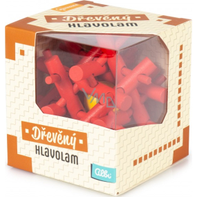 Albi Mozkovna Velký dřevěný hlavolam V pasti 8,2 x 8,2 x 9 cm
