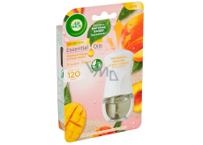 Air Wick Essential Oils Mango i Brzoskwinia z Malediwów elektryczny odświeżacz powietrza komplet 19 ml