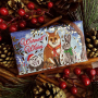 English Soap Zvířata - Svařené víno vánoční přírodní parfémované toaletní mýdlo s bambuckým máslem 190 g