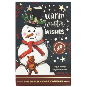 ENGLISH SOAP mydło wigilijne 100g Sněhulák     7868