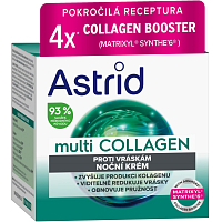 Astrid MultiCollagen Krem na noc przeciw zmarszczkom 50 ml