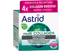 Astrid MultiCollagen Krem na noc przeciw zmarszczkom 50 ml