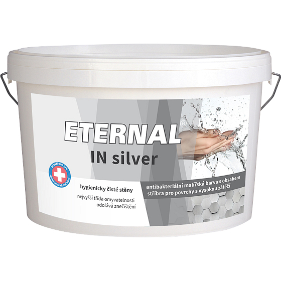 Eternal In Silver antybakteryjna farba malarska 12 kg