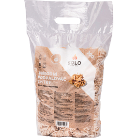 Solo naturalna włókna drzewna do podpalania rolki, 100 podpałów Solo naturalna włókna drzewna do podpalania rolki, 100 podpałów