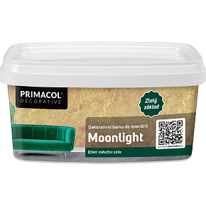 Primacol Decorative Moonlight farba dekoracyjna z efektem blasku księżyca, złota, 1 l