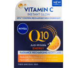 Nivea Q10 Energy Energizující noční krém proti vráskám 50 ml