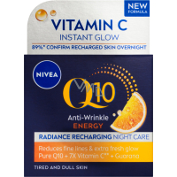 Nivea Energizujący nocny krem przeciw zmarszczkom Q10 Energy 50ml