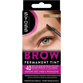Syoss Brow Tint permanentny kolor do brwi Ciemny blond 17ml