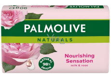 Palmolive Naturals Odżywcza Sensacja Mleko & Róża mydło toaletowe w kostce 90 g