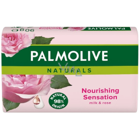Palmolive Naturals Odżywcza Sensacja Mleko & Róża mydło toaletowe w kostce 90 g