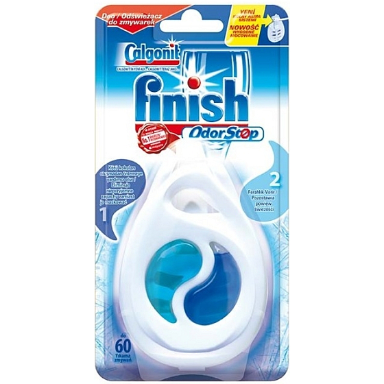 Calgonit Finish Odor Stop odświeżacz do zmywarki 60 zmyć 1 sztuka