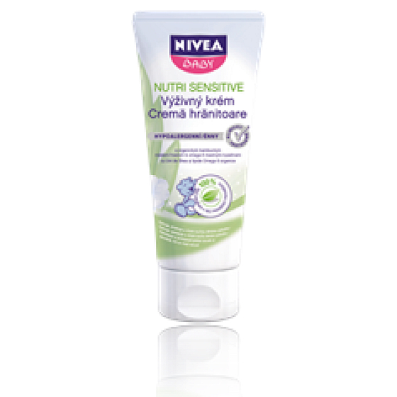 Nivea Nutri Sensitive výživný krém pro citlivou dětskou pokožku 100 ml