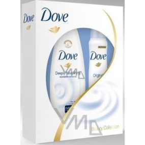 Dove Original deodorant sprej 150 ml + sprchový gel 250 ml, kosmetická sada