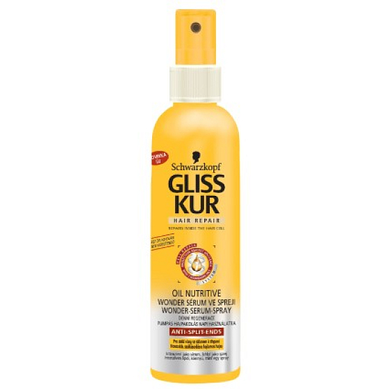 Gliss Kur Oil Nutritive 7 Zázračné denní sérum sprej 200 ml