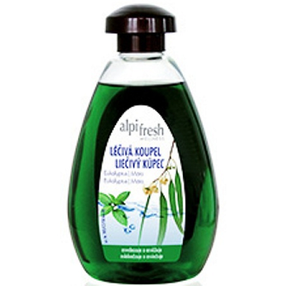 Alpifresh Eukalyptus + Máta bylinková léčebná koupel 500 ml