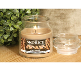 Lima Aroma Dreams Cynamonowa świeca aromatyczna w słoiczku z wieczkiem 120 g