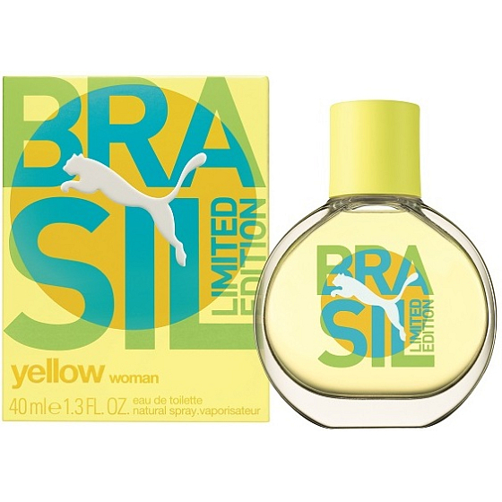 Puma Yellow Brazil Woman toaletní voda 40 ml