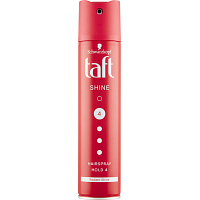 Taft Shine blask, lak na włosy o silnej fixacji i intensywnym blasku, siła fixacji 4, 250 ml