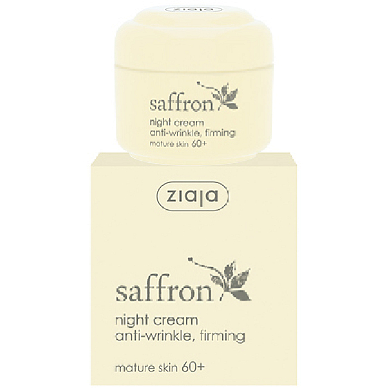 Ziaja Krokus 60+ nawilżający i ujędrniający krem nocny do dojrzałej skóry 50 ml
