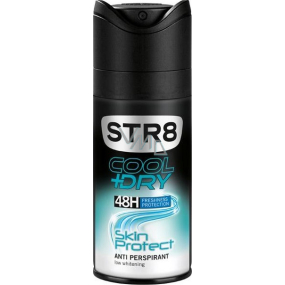 Str8 Cool + Dry Skin Protect 48h antiperspirant deodorant sprej pro muže 150 ml