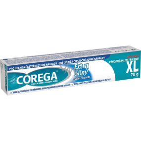 Corega Fixační krém Extra silný XL 70 g Corega Fixační krém Extra silný XL 70 g