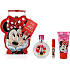 Disney Minnie Mouse toaletní voda pro holky 50 ml + sprchový gel 60 ml + lesk na rty 2,3 g, kosmetická sada