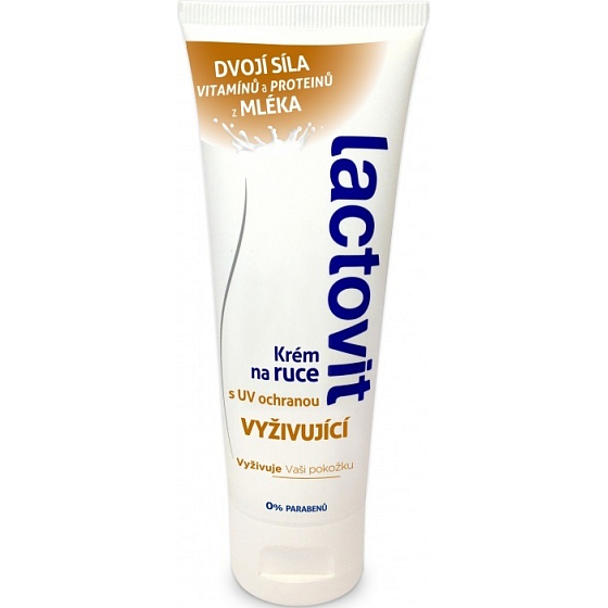 Lactovit Original vyživující UV ochrana krém na ruce 75 ml