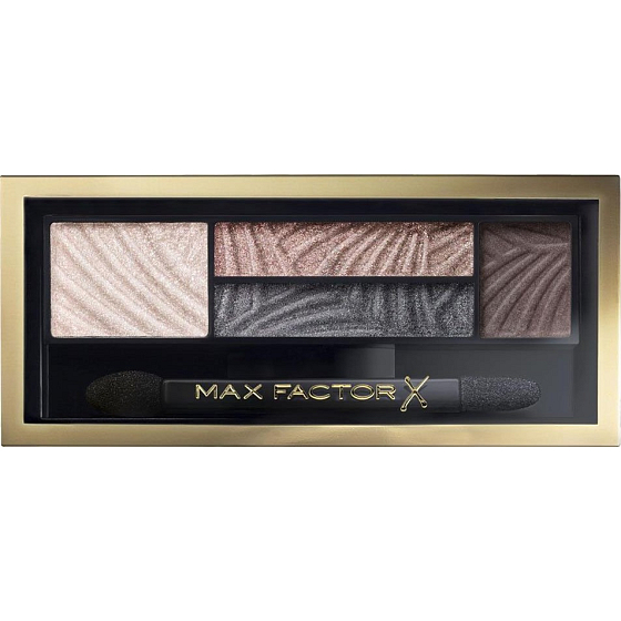Max Factor Smokey Eye Drama Kit 2v1 oční stíny a pudr na obočí 02 Lavish Onyx 1,8 g