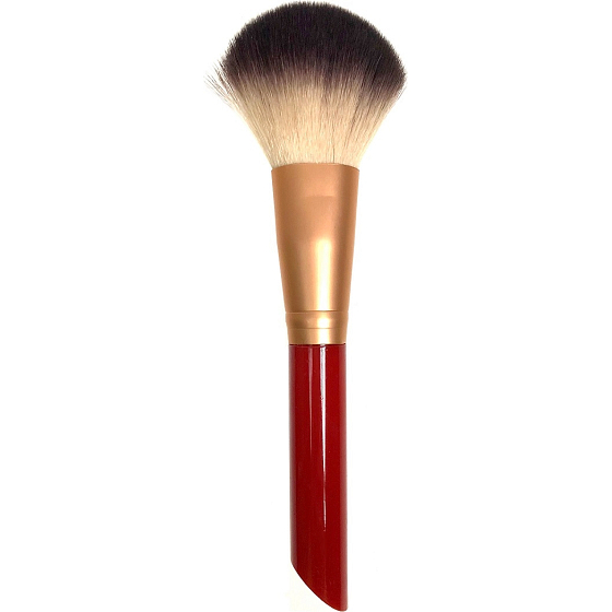 Kosmetický štětec se syntetickými štětinami na pudr 17 cm