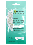 Garnier Moisture + Smoothness wygładzająca tkaninowa maska pod oczy 15 minutowa z wodą kokosową i kwasem hialuronowym 6 g