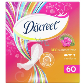 Discreet Deo Summer Fresh multiform slipové intimní vložky pro každodenní použití 60 kusů
