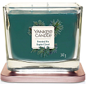 Yankee Candle Frosted Fir - Ojíněná jedle sojová vonná svíčka Elevation střední sklo 3 knoty 347 g