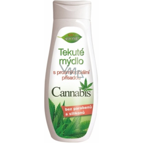 Bione Cosmetics Cannabis tekuté mýdlo s protimikrobiální přísadou 300 ml Bione Cosmetics Cannabis tekuté mýdlo s protimikrobiální přísadou 300 ml