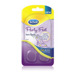Scholl Party Feet gelové polštářky na citlivá místa chodidla 1 pár Scholl Party Feet gelové polštářky na citlivá místa chodidla 1 pár