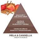 Millefiori Milano Natural Mela & Cannella - Jablko a Skořice Difuzér 250 ml + 8 stébel v délce 30 cm do středně velkých prostor vydrží minimálně 3 měsíce
