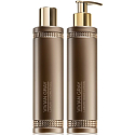 Vivian Gray Crystal Brown mleczko do ciała 250 ml + żel pod prysznic 250 ml, zestaw kosmetyczny