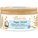 Bielenda Vegan Muesli Pšenice + Oves + Kokosové mléko hydratační tělové máslo 250 ml