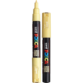 Posca Uniwersalny akrylowy pisak 0,7 - 1 mm Słoneczny PC-1M