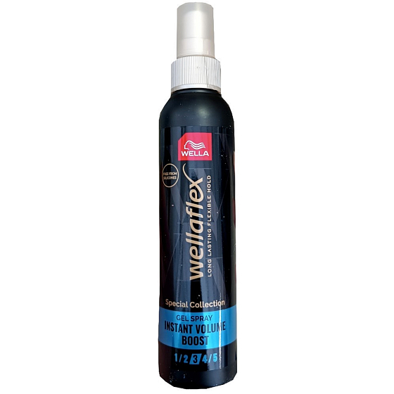 Wella Wellaflex Instant Volume Boost żel do wygładzania włosów w sprayu 150 ml
