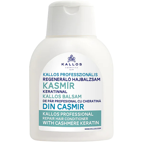 Kallos Kaszmir nawilżający balsam do suchych i szorstkich włosów 500 ml