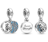 Charm Srebrna 925 Disney Kraina Lodu, Elsa zawieszka na bransoletkę film